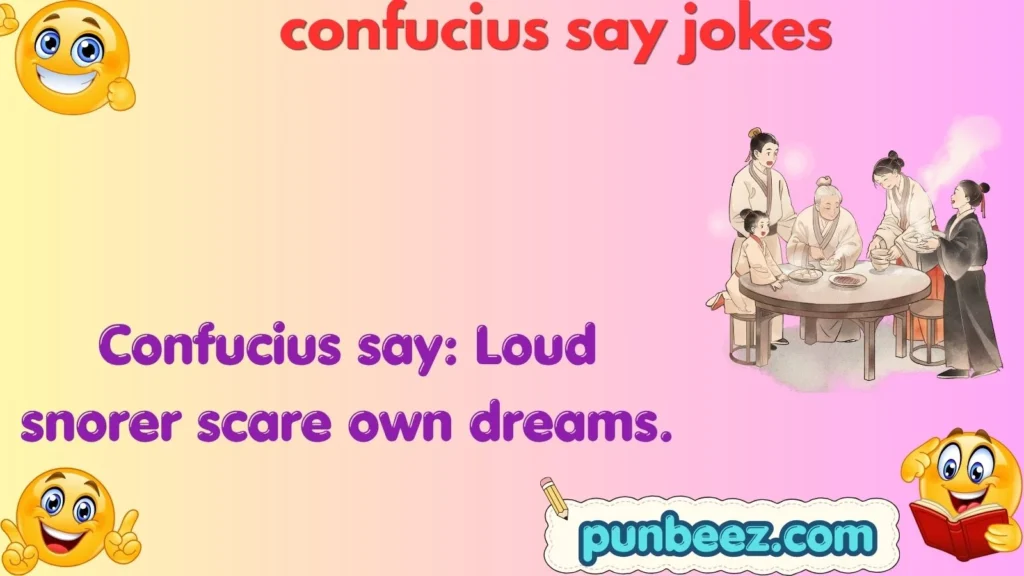 confucius say jokes