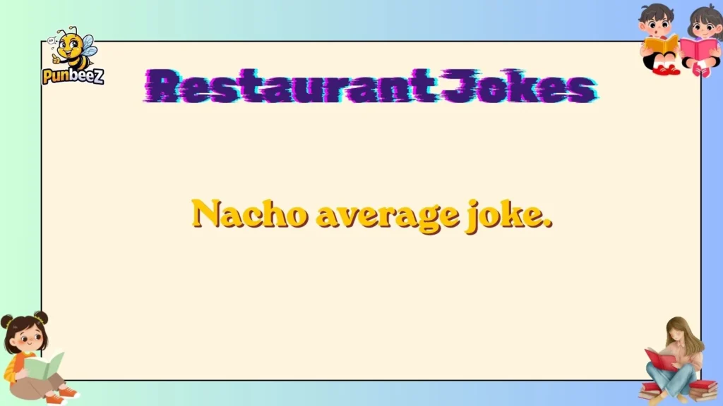 restaurant jokes