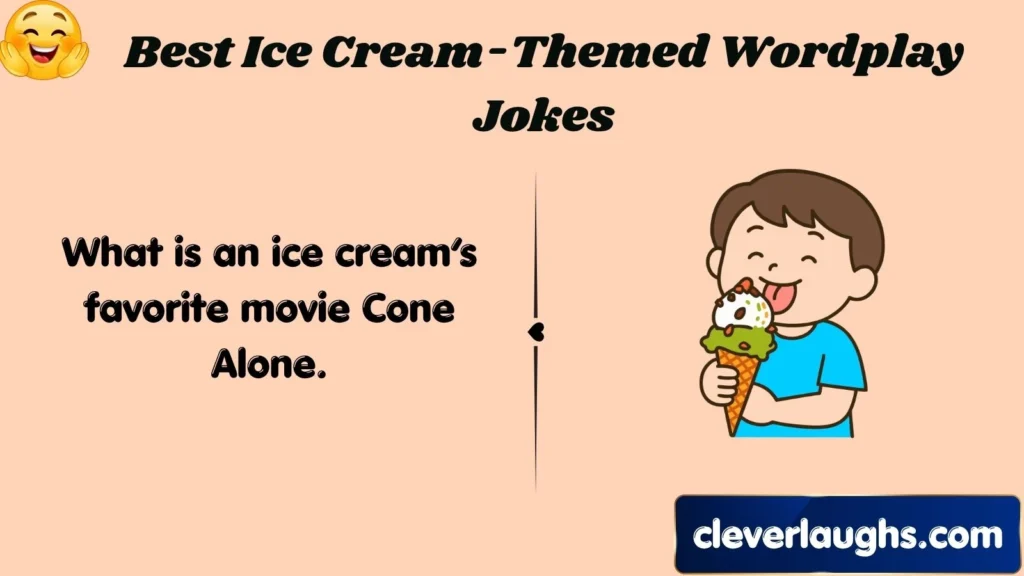 Best Ice Cream-Themed Wordplay Jokes