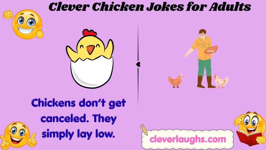 Clever Chicken Jokes for Adults