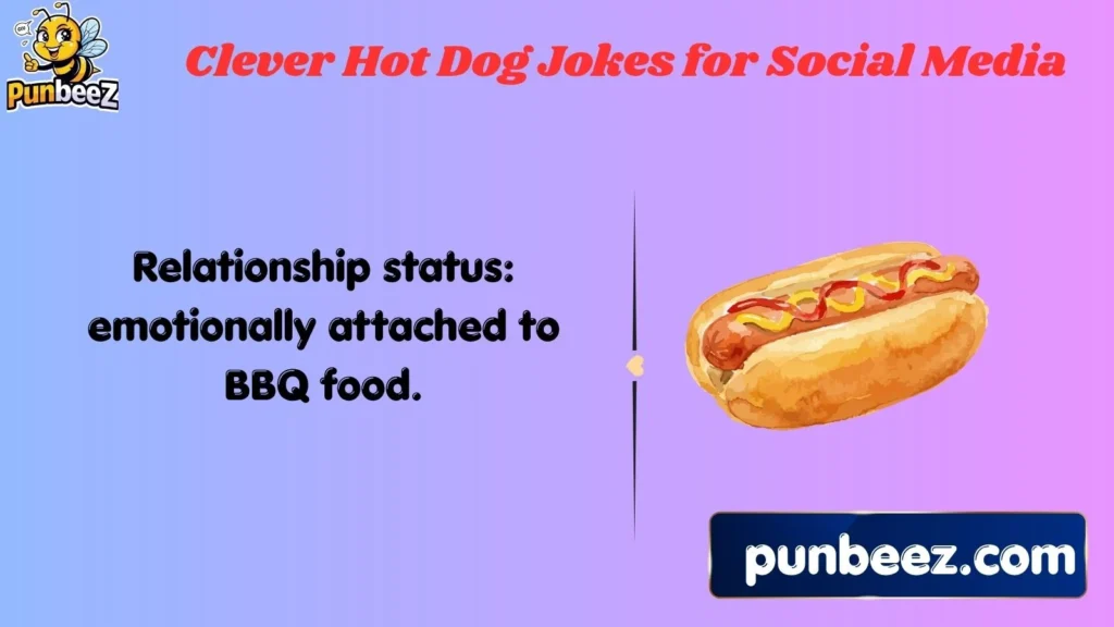 Clever Hot Dog Jokes for Social Media