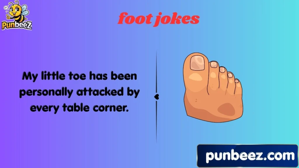 foot jokes