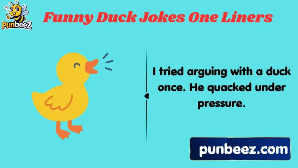  Funny Duck Jokes One-Liners