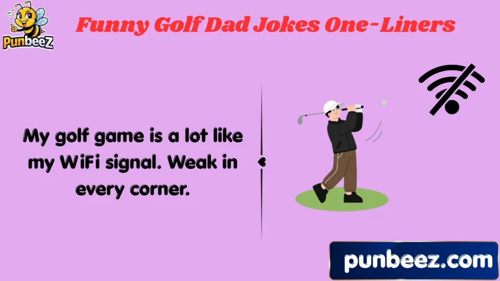 Funny Golf Dad Jokes One-Liners