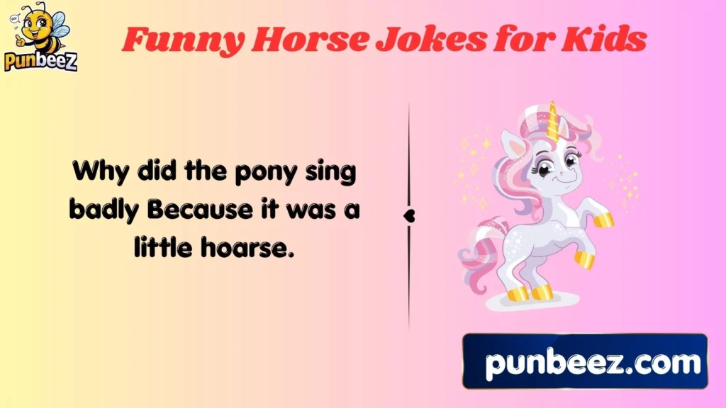 Funny Horse Jokes for Kids