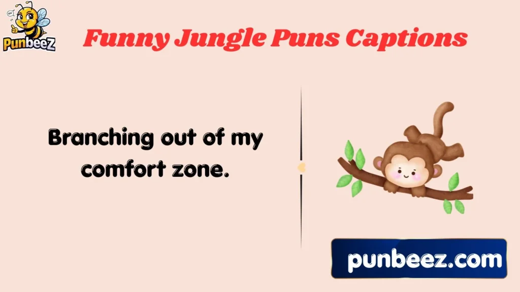 Funny Jungle Puns Captions
