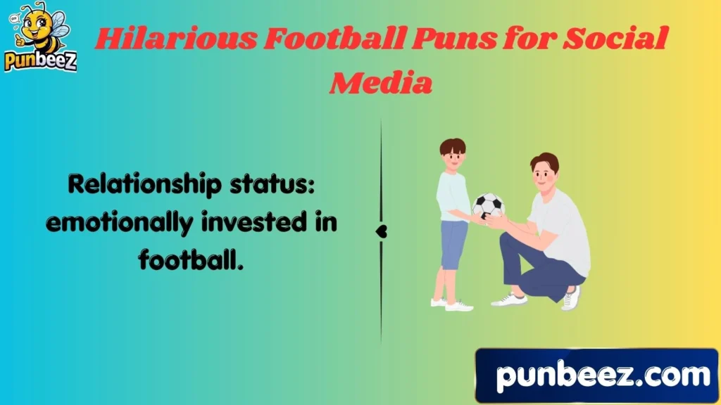 Hilarious Football Puns for Social Media