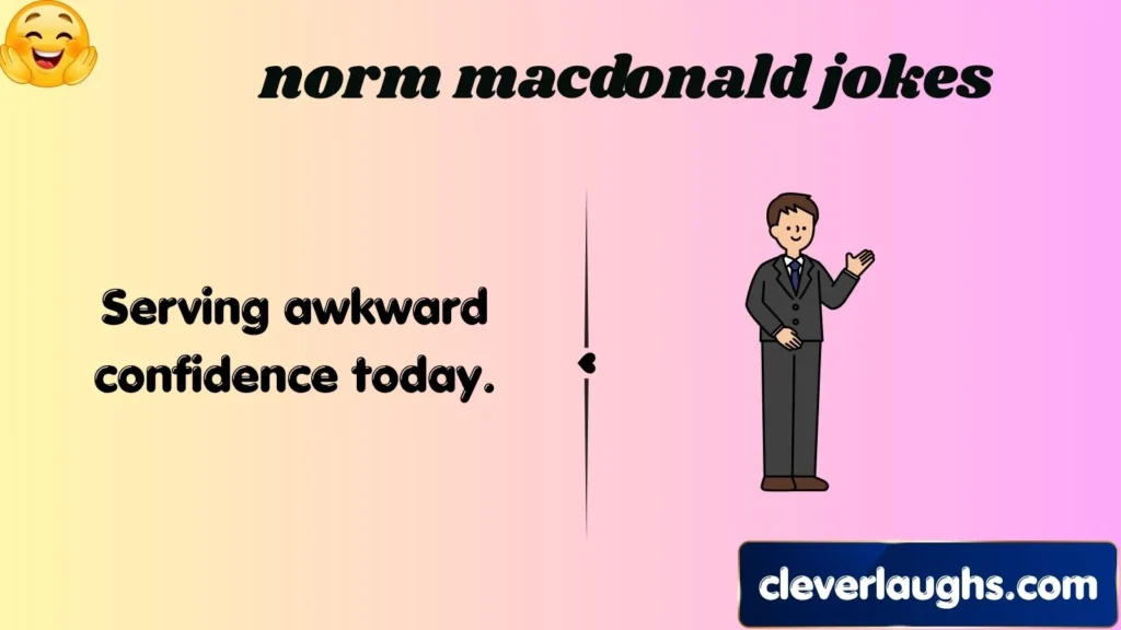 norm macdonald jokes