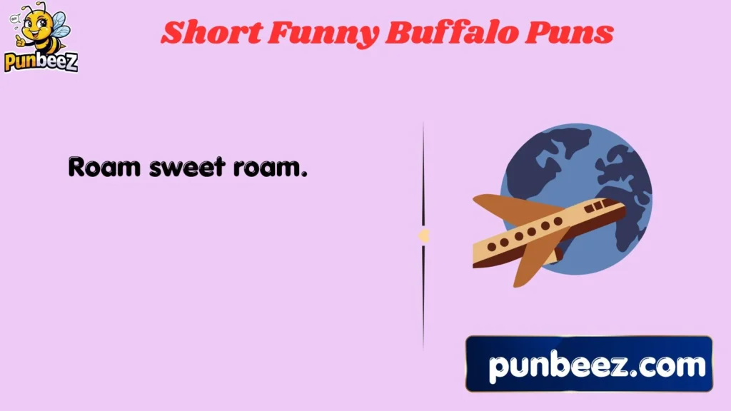 Short Funny Buffalo Puns