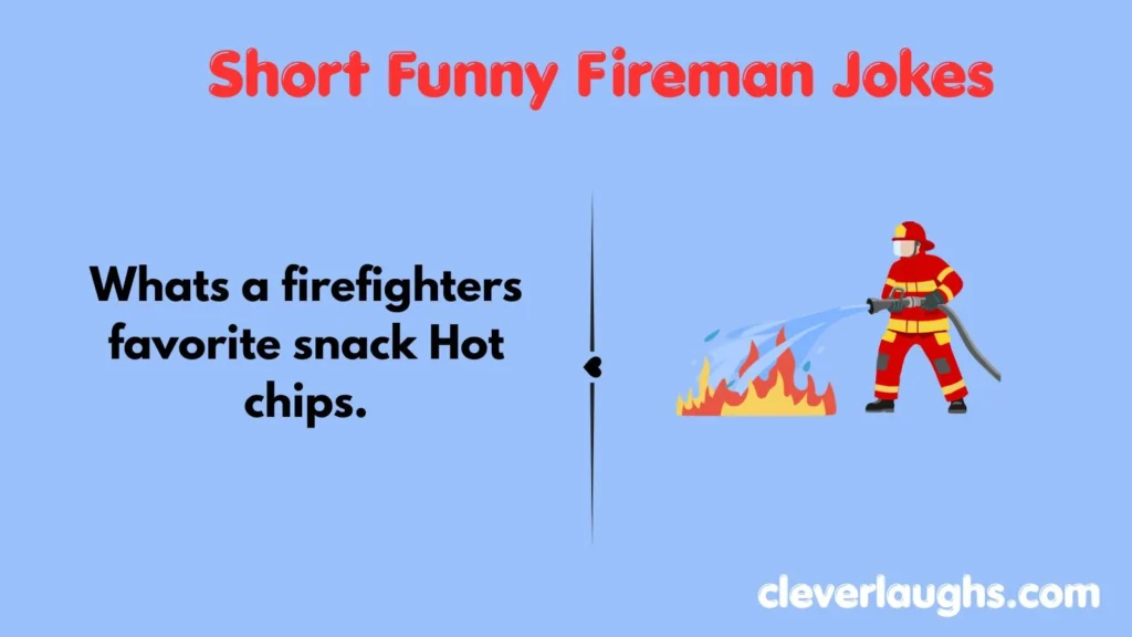 Short Funny Fireman Jokes