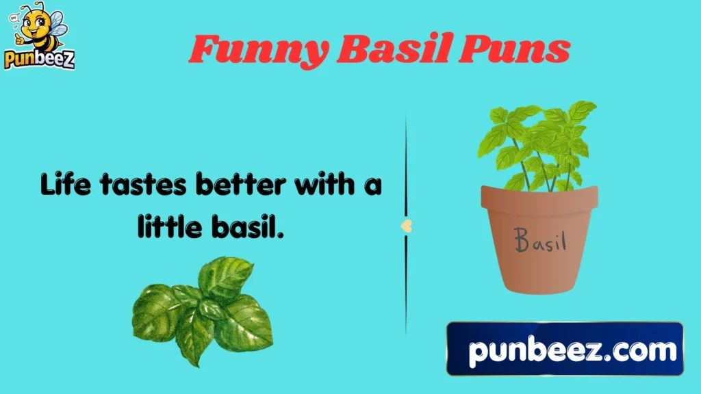 Funny Basil Puns